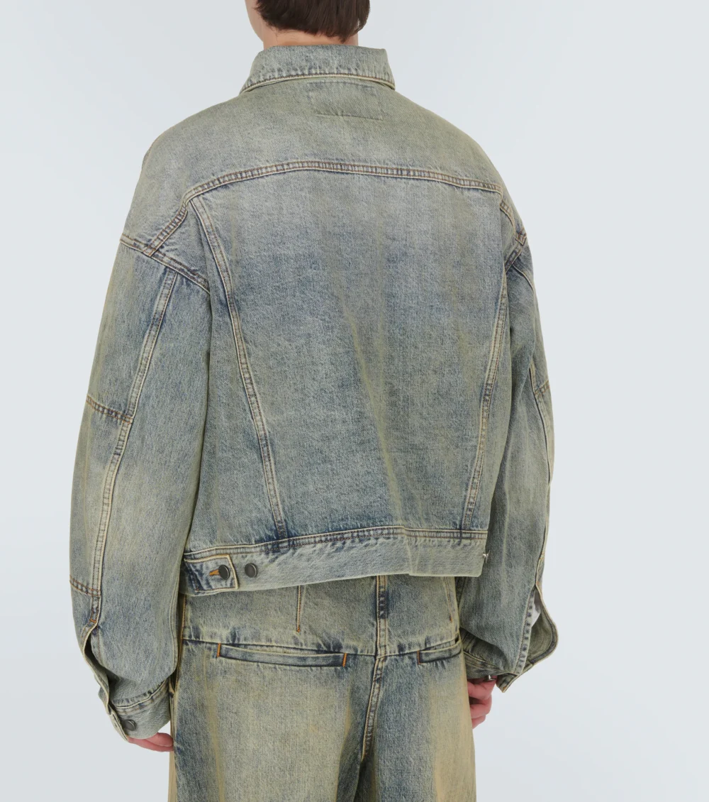 Entire Studios - Gem Denim Jacket Surface Wave - immagine 4