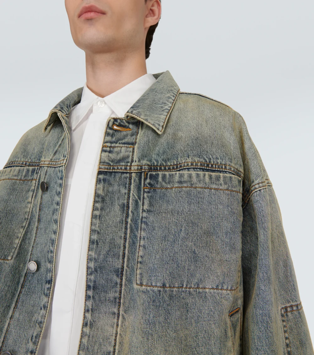Entire Studios - Gem Denim Jacket Surface Wave - immagine 5