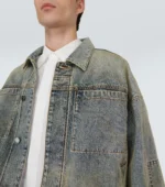 Entire Studios - Gem Denim Jacket Surface Wave - immagine 5