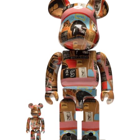 Medicom Toy -be@rbrick Andy Warhol X Jean Michael Basquiat #2