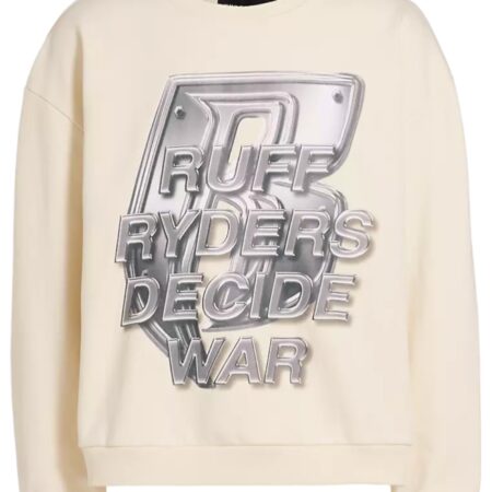 Who Decides War - Ruff Rydersa Logo Crewneck