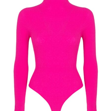 Laneus - Body Collo Alto Hot Pink