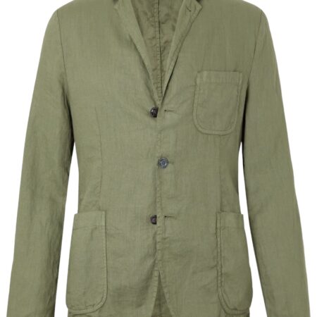 Aspesi - Blazer Monopetto Verde