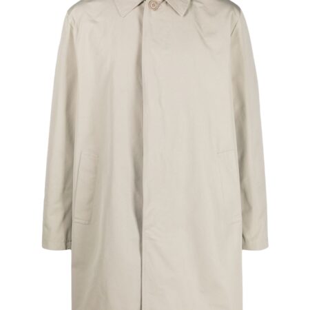 Aspesi - Impermeabile Beige con Bottoni