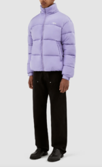 Arte Antwerp - Giacca ' Joey ' Puffer con Logo Viola - immagine 2