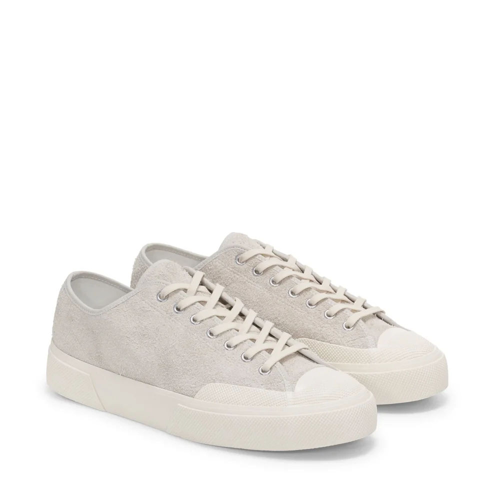 Superga Artifact - 2432 Works hairy suede white milk - immagine 3
