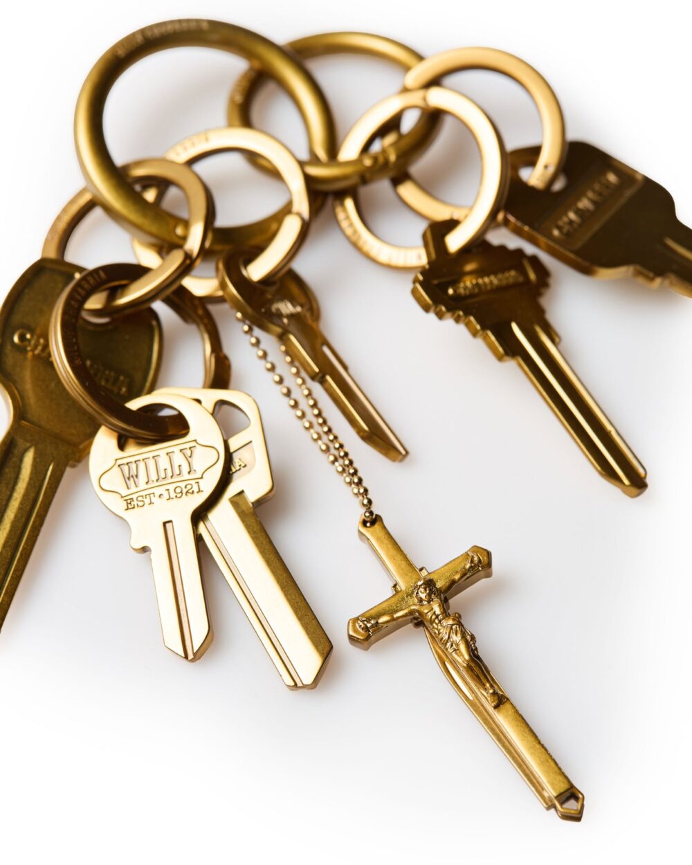 小物 WILLY STAFF KEYFOB /Willychavarria WILLY STAFF KEYFOB - ANTIQUE BRASS | Willy Chavarria