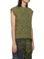 Andersson Bell - Jacquard Crewn Neck Vest - immagine 3