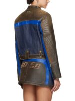 Andersson Bell - Racing Jacket Blue & Brown - immagine 3