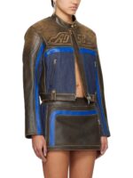 Andersson Bell - Racing Jacket Blue & Brown - immagine 4
