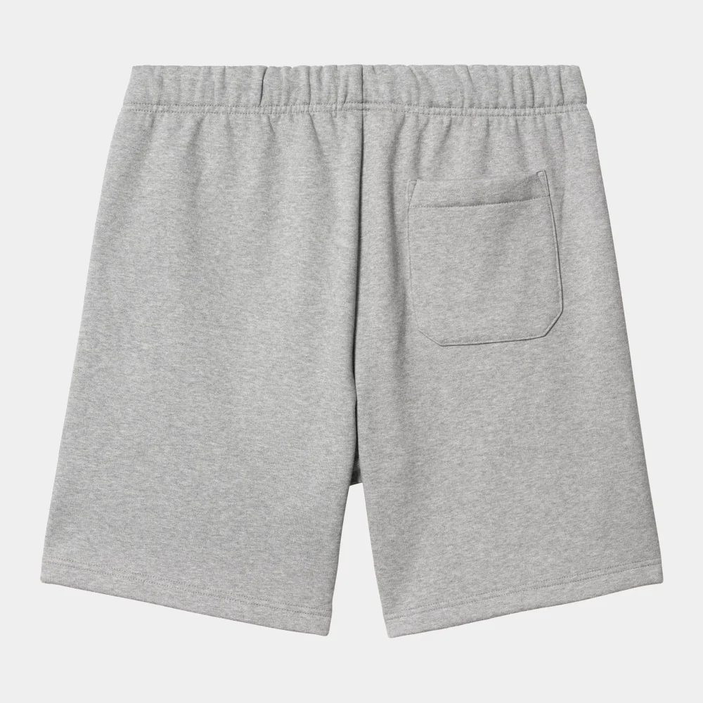 Carhartt WIP - chase sweat shorts grey - immagine 4
