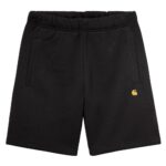 Carhartt WIP - chase sweat shorts black