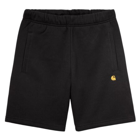 Carhartt WIP - chase sweat shorts black