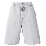 Carhartt WIP - Single knee shorts Black chalk wash