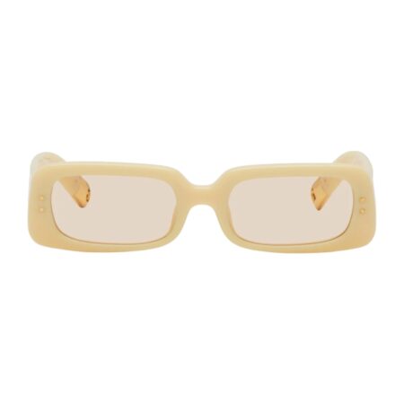 Jacquemus - Azzurro Rectangle-frame Yellow