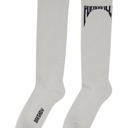 Rick Owens Drkshdw - Knee Socks Pearl-black